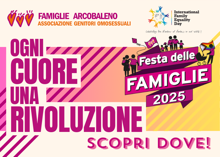 FESTA DELLE FAMIGLIE 2025 – Ogni cuore una rivoluzione! Scopri tutte le piazze
